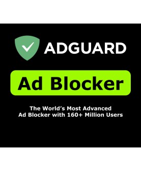 AdGuard Ad Blocker Premium Family 1 Jahr / 9 Devices Key GLOBAL